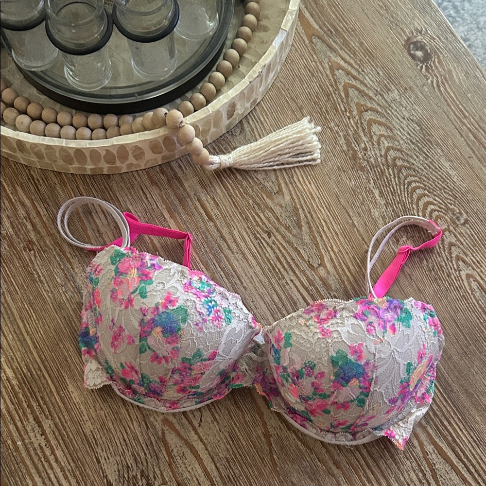 Victoria's Secret Floral Bra with Underwire